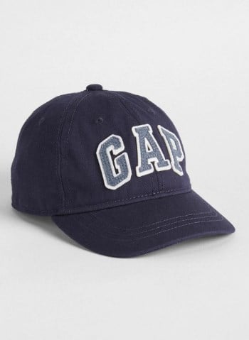 Gap Çocuk Logo Baskı Vintage Kep Şapka LACİVERT