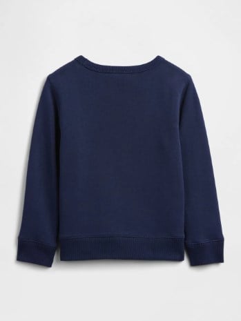 Gap Erkek Bebek Ayıcık Baskı Sweatshirt 6 Ay - 5 Yaş LACİVERT