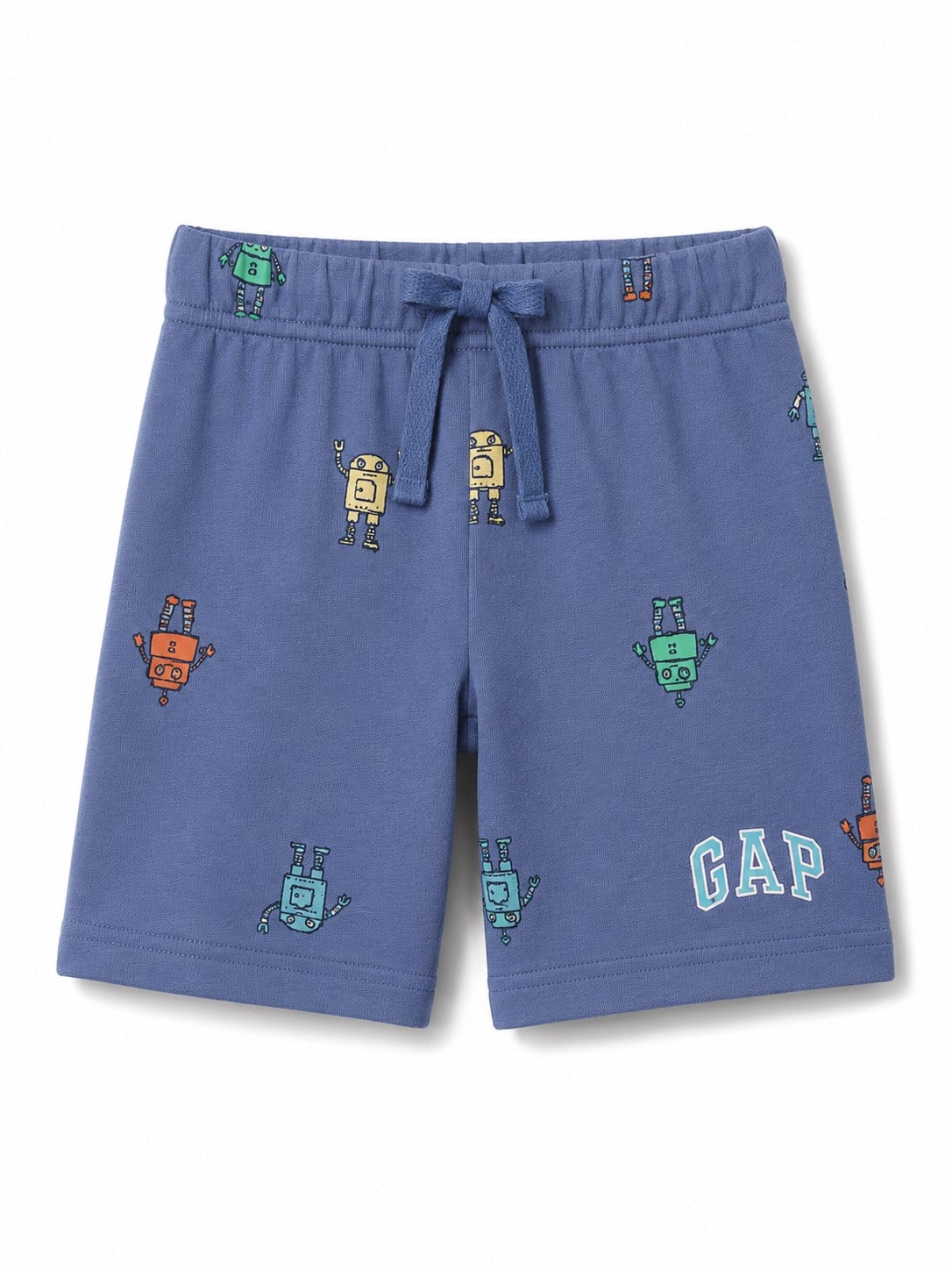 Gap Erkek Bebek Bağcıklı Belı Baskılı Şort 12 Ay 5 Yaş MAVİ