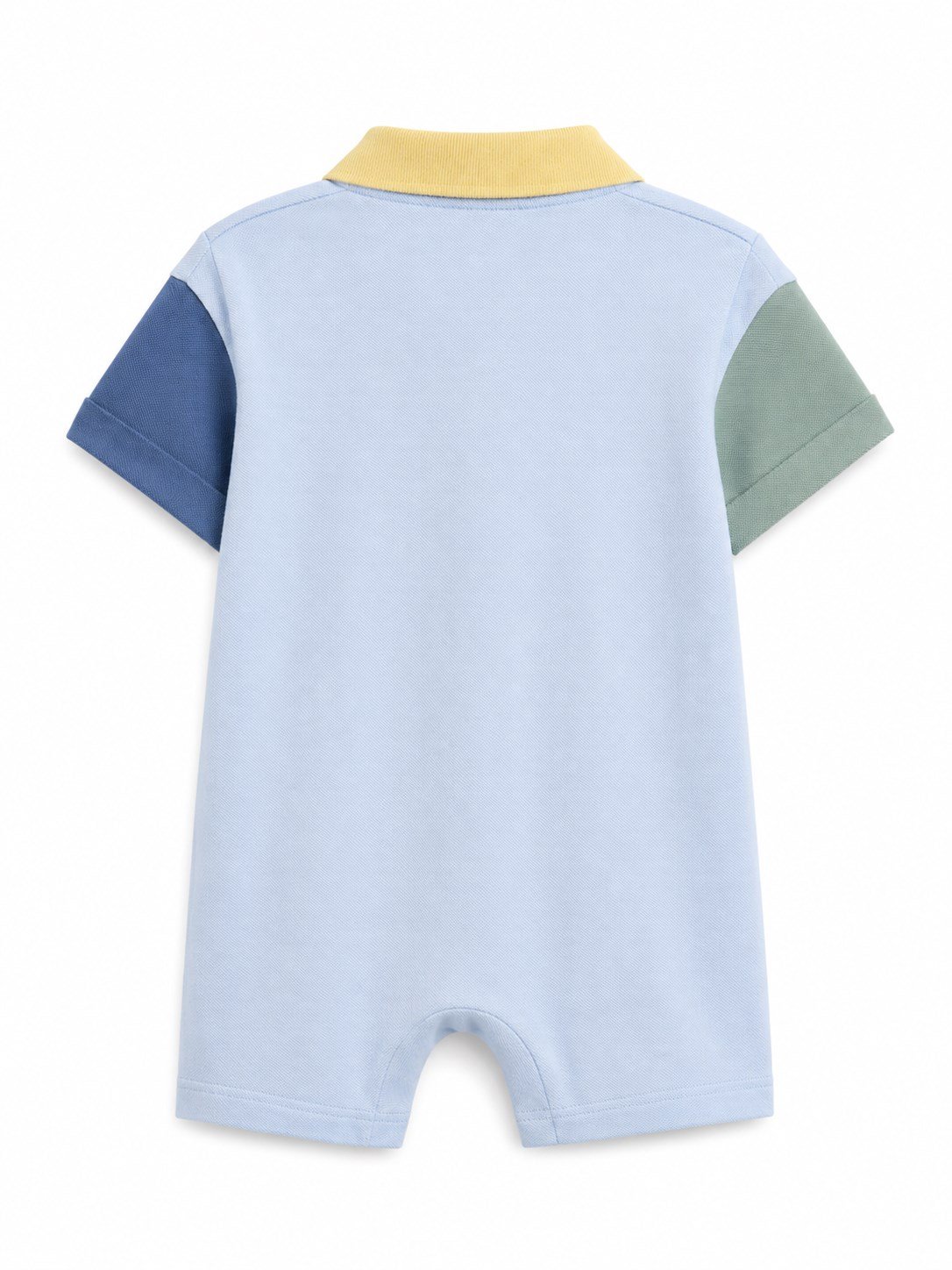 Gap Erkek Bebek Polo Yaka Tulum 0 Ay 12 Ay BEBE MAVİ