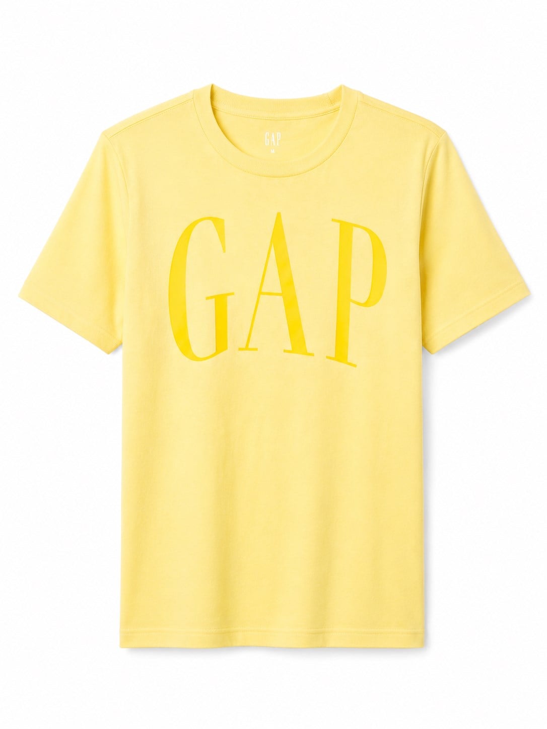Gap Erkek Çocuk Bisiklet Yaka Tişört SARI