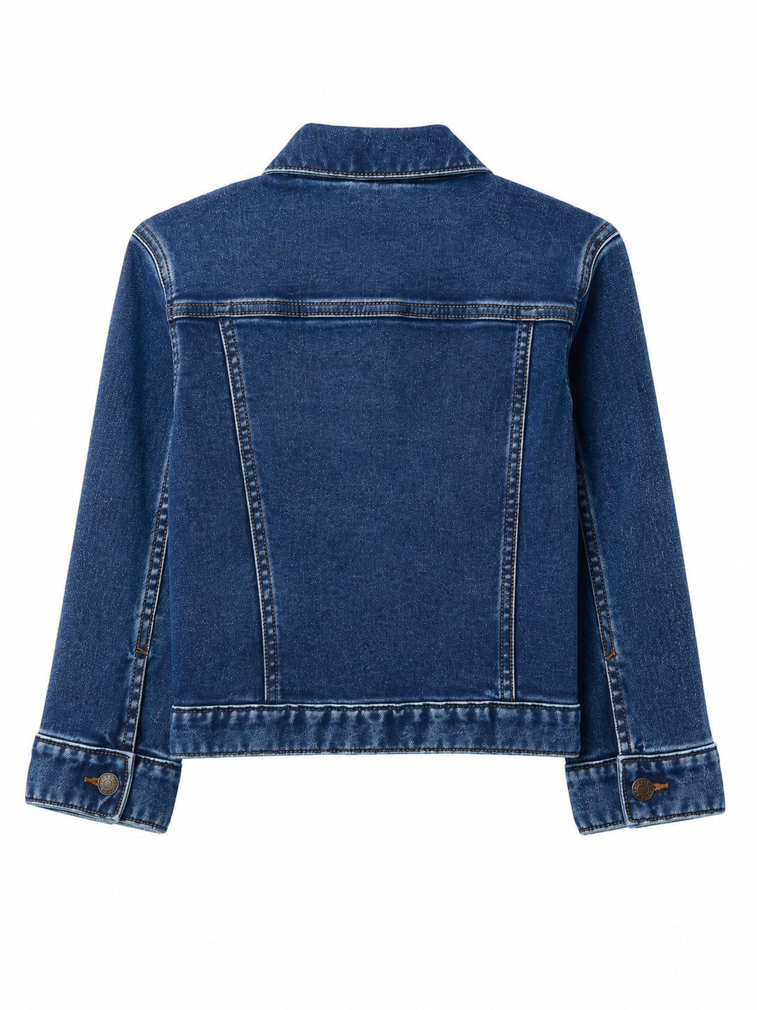 Gap Erkek Çocuk Düğme Detaylı Denim Ceket 2-4 Yaş AÇIK MAVİ