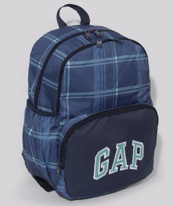 Gap Erkek Çocuk Kareli Sırt Çantası RENKLİ