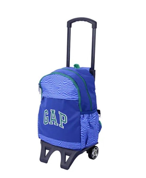 Gap Erkek Çocuk Karma Baskı Tekerlekli Çanta RENKLİ