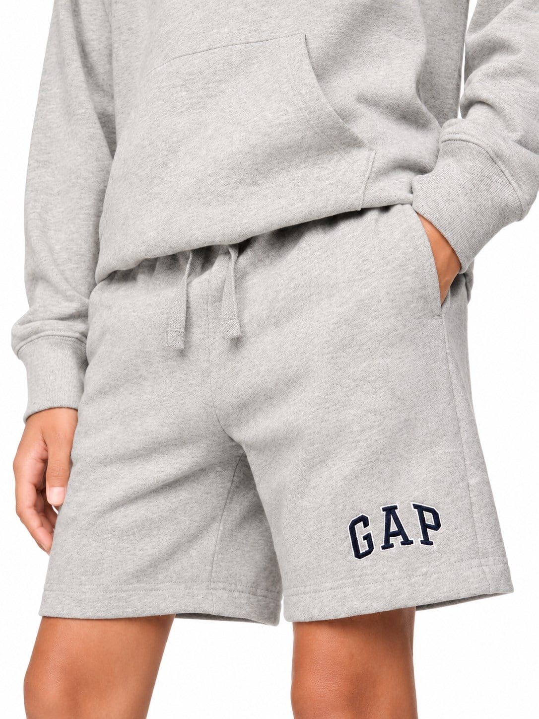 Gap Erkek Çocuk Örme Şort GRİ