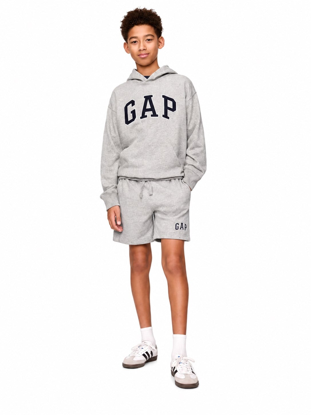 Gap Erkek Çocuk Örme Şort GRİ