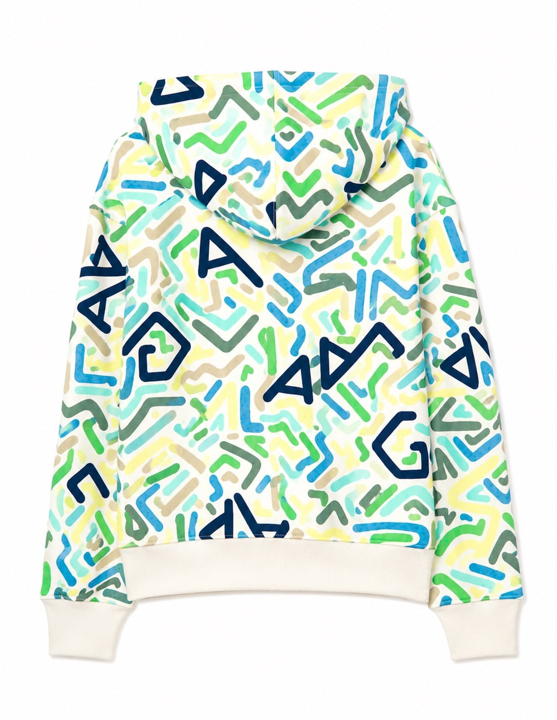 Gap Erkek Çocuk Relaxed Fit Geometrik Baskılı Fermuarlı Hırka 6-16 Yaş ÇOK RENKLİ