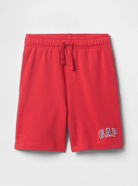 Gap Kids  Erkek Çocuk Basic Örme Şort 4-16 Yaş KIRMIZI