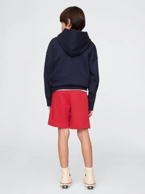 Gap Kids  Erkek Çocuk Basic Örme Şort 4-16 Yaş KIRMIZI