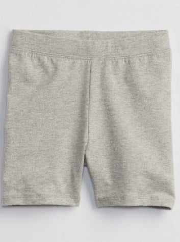 Gap Kız Bebek Basic Beli Lastikl Kısa Şort 6 Ay - 5 Yaş GRİ
