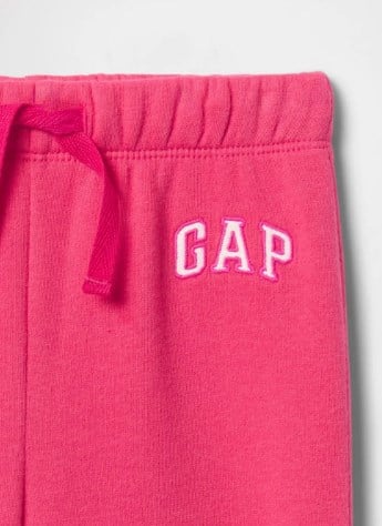 Gap Kız Bebek Basic Beli Lastikli Eşofman Altı 6 Ay-5 Yaş PEMBE
