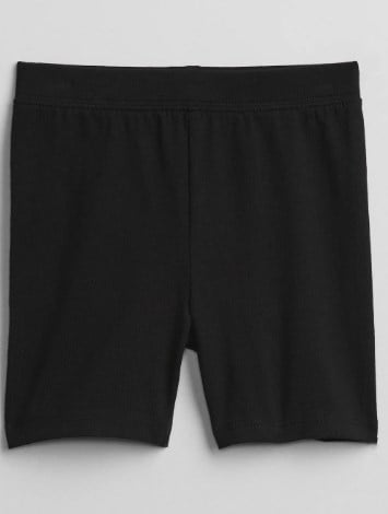 Gap Kız  Bebek Basic  Beli Lastikli Şort 6 Ay- 5 Yaş SİYAH
