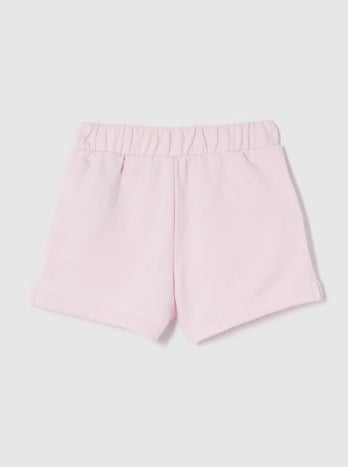 Gap Kız Bebek Logo Pull-On Fransız Havlu Kumaş Şort 1-5 Yaş PEMBE