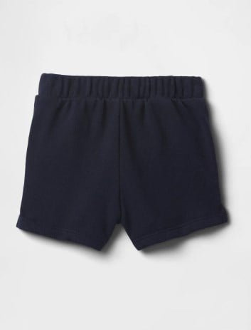 Gap Kız Bebek Logo Pull-On Fransız Havlu Kumaş Şort 1-5 Yaş LACİVERT