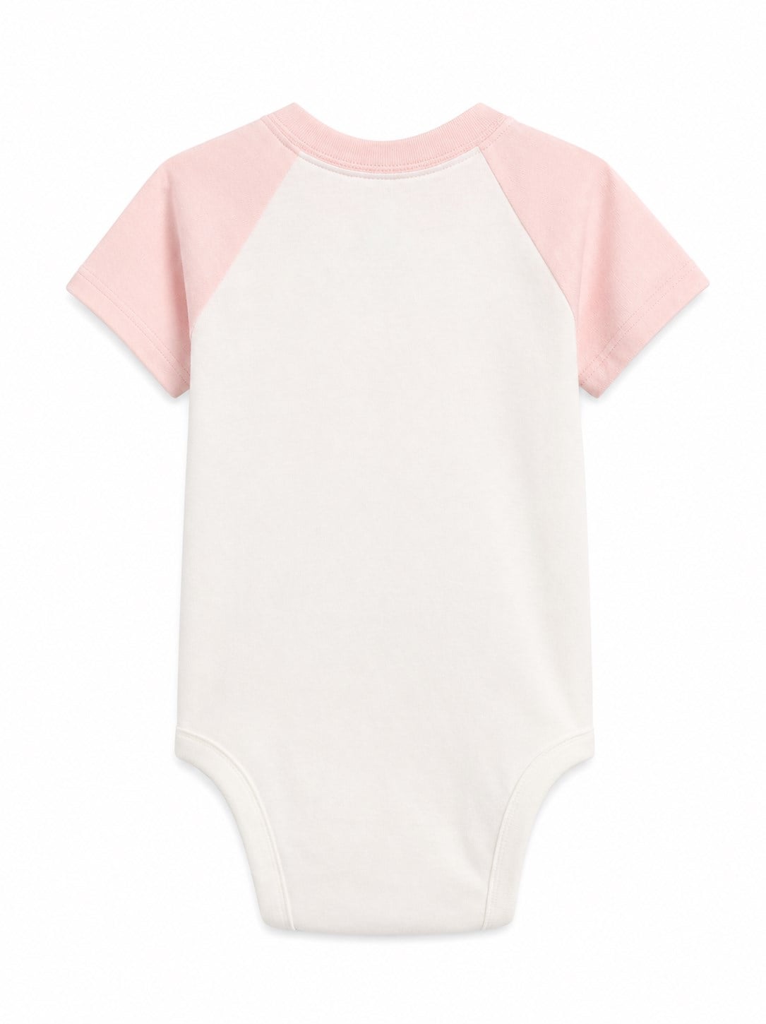 Gap Kız Bebek Yazı Detaylı Kısa Kollu Zıbın 0 Ay 12 Ay AÇIK PEMBE