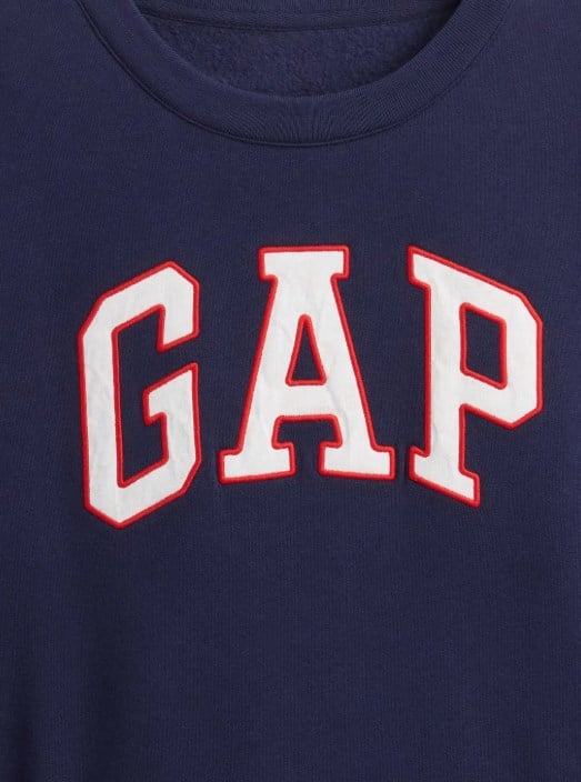 Gap Kız Çocuk Eteği Kot Üstü Sweat Elbise 4-16 Yaş LACİVERT