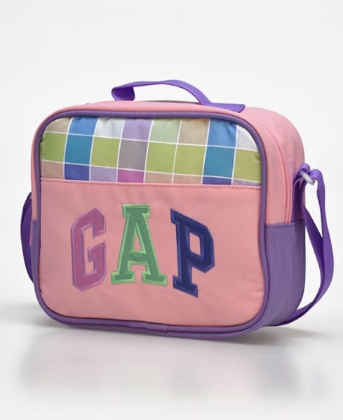 Gap Kız Çocuk Kareli Beslenme Çantası RENKLİ