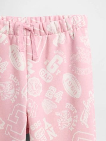 Gap Kız Çocuk Karma Desenl Paçaları Lastikli 4-16 Yaş PEMBE