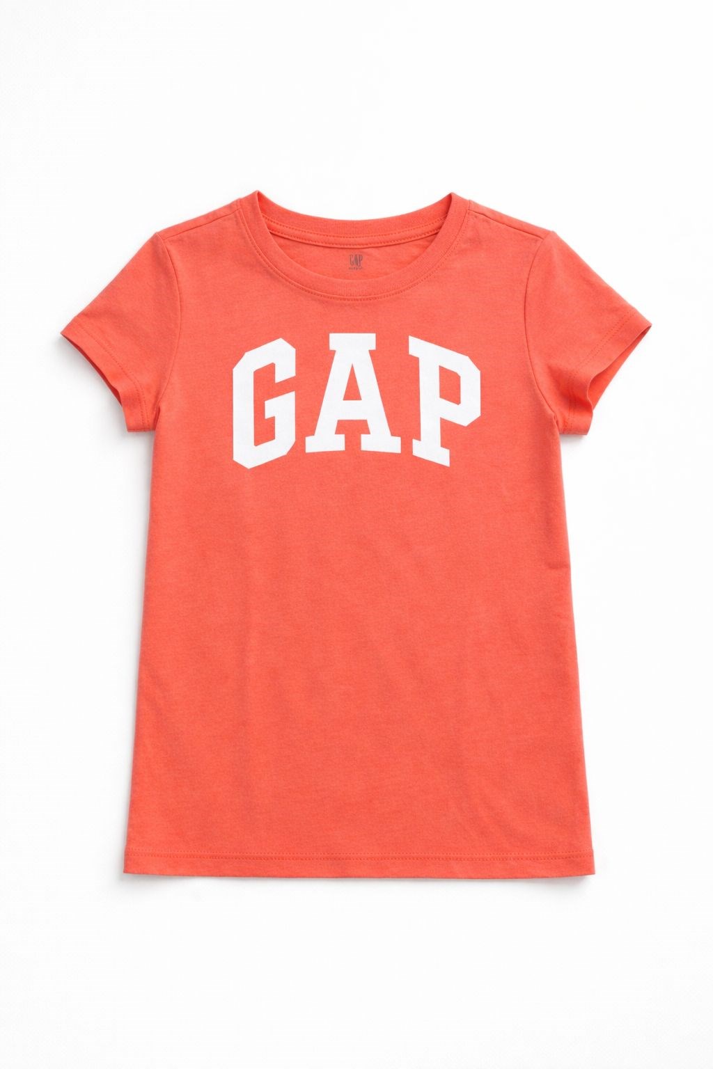 Gap Kız Çocuk Logo Baskı Kısa Kollu Tişört 4-16 Yaş PEMBE