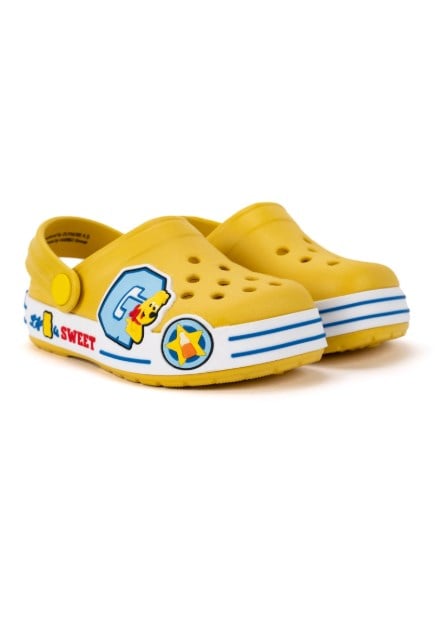 Haribo Çocuk G Baskı Basic Crocs 25-29 SARI