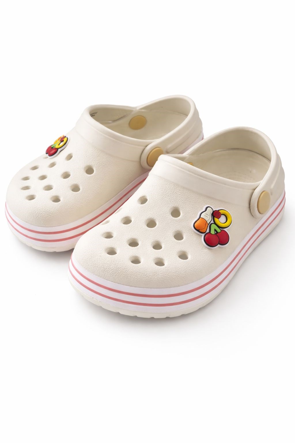 Haribo Çocuk Meyve Baskı Basic Crocs 25-35 BEJ