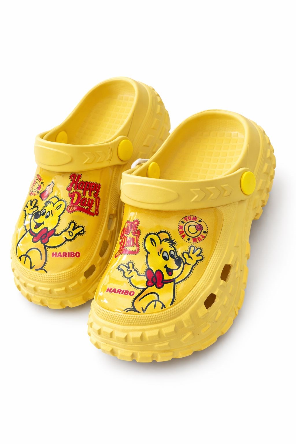 Haribo Çocuk Yüksek Taban Işıklı Crocs 24-29 SARI