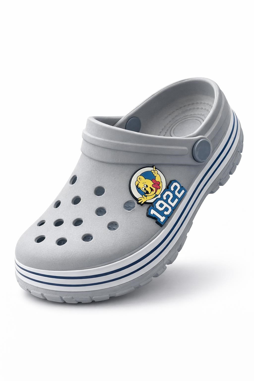Haribo Erkek Çocuk Basic Logo Baskı Crocs 25-35 GRİ