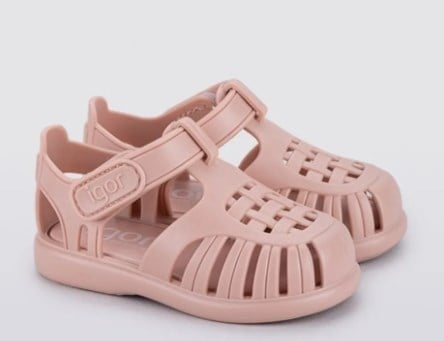 Igor Çocuk Karma Desen Cırtlı Basic Sandalet 18-29 PEMBE