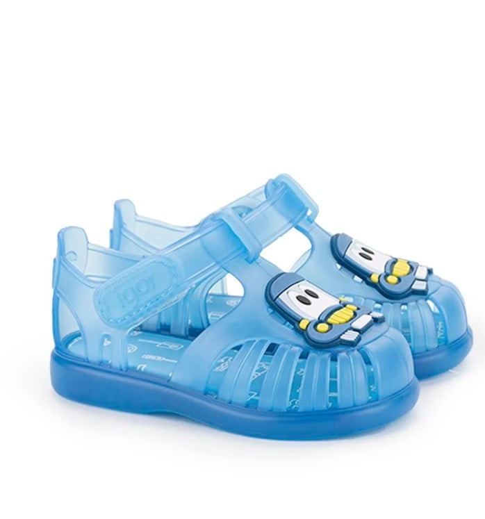 Igor Erkek Bebek Cırtlı Sandalet 18-29 MAVİ