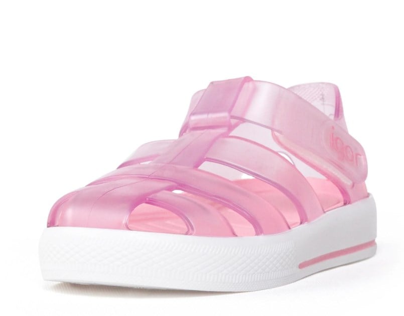 Igor Kız Çocuk  Şeffaf Sandalet 18-34 PEMBE