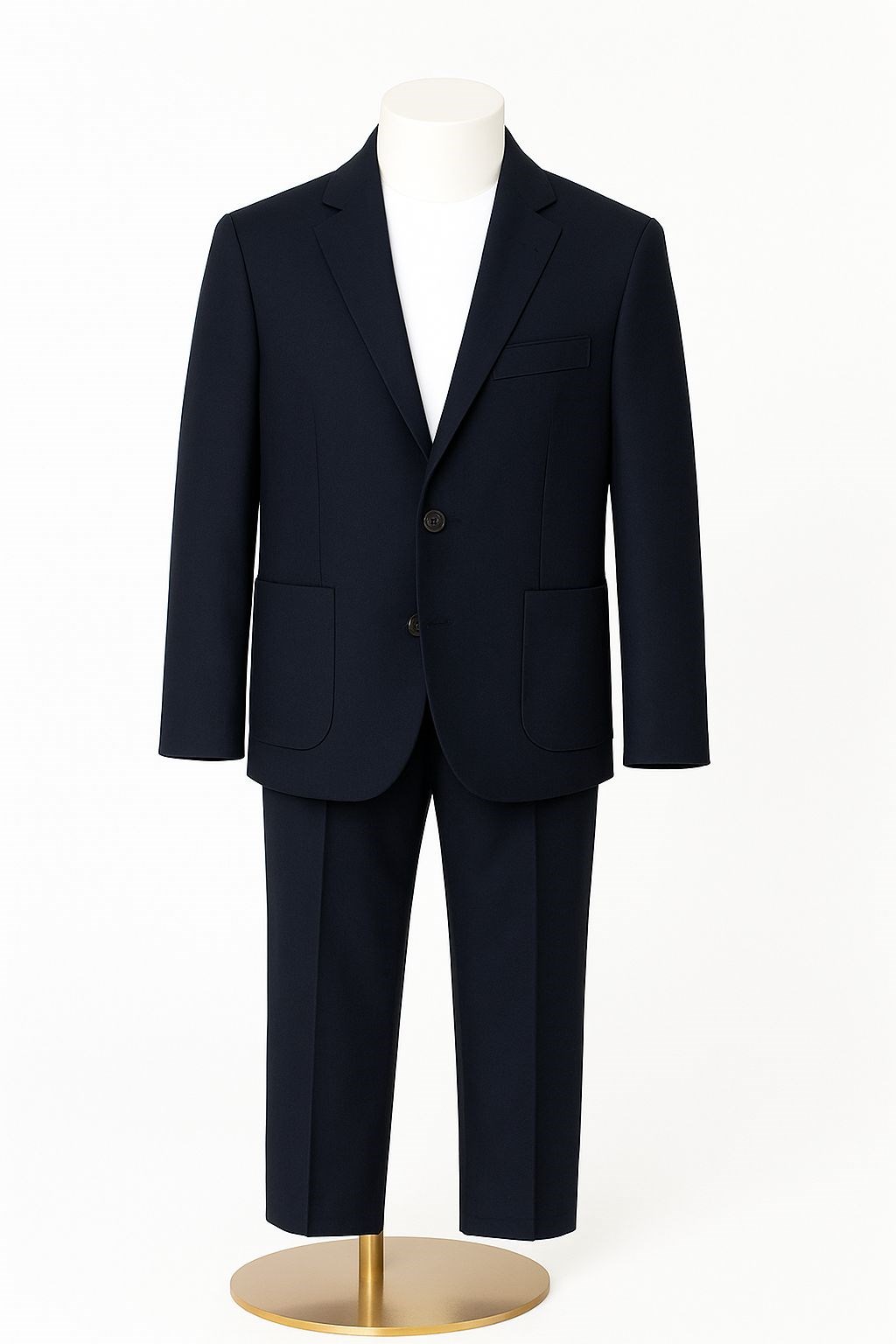 İncity Erkek Çocuk Düğme Detay  Blazer Takım 1-7 Yaş LACİVERT