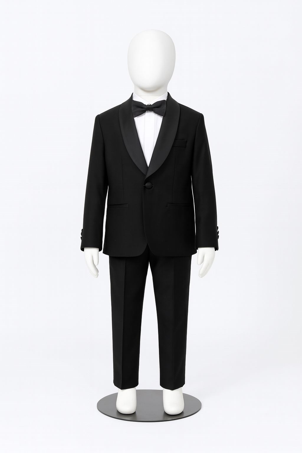 İncity Erkek Çocuk Saten Yakalı Blazer Takım 8-15 Yaş SİYAH