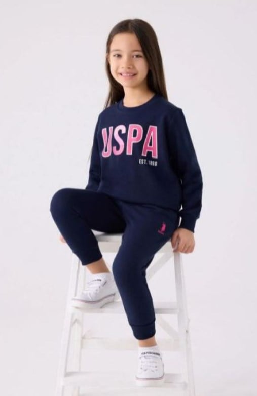 KIZ GENÇ USPA EST.1890 BASKI 2Lİ TAKIM GK5063