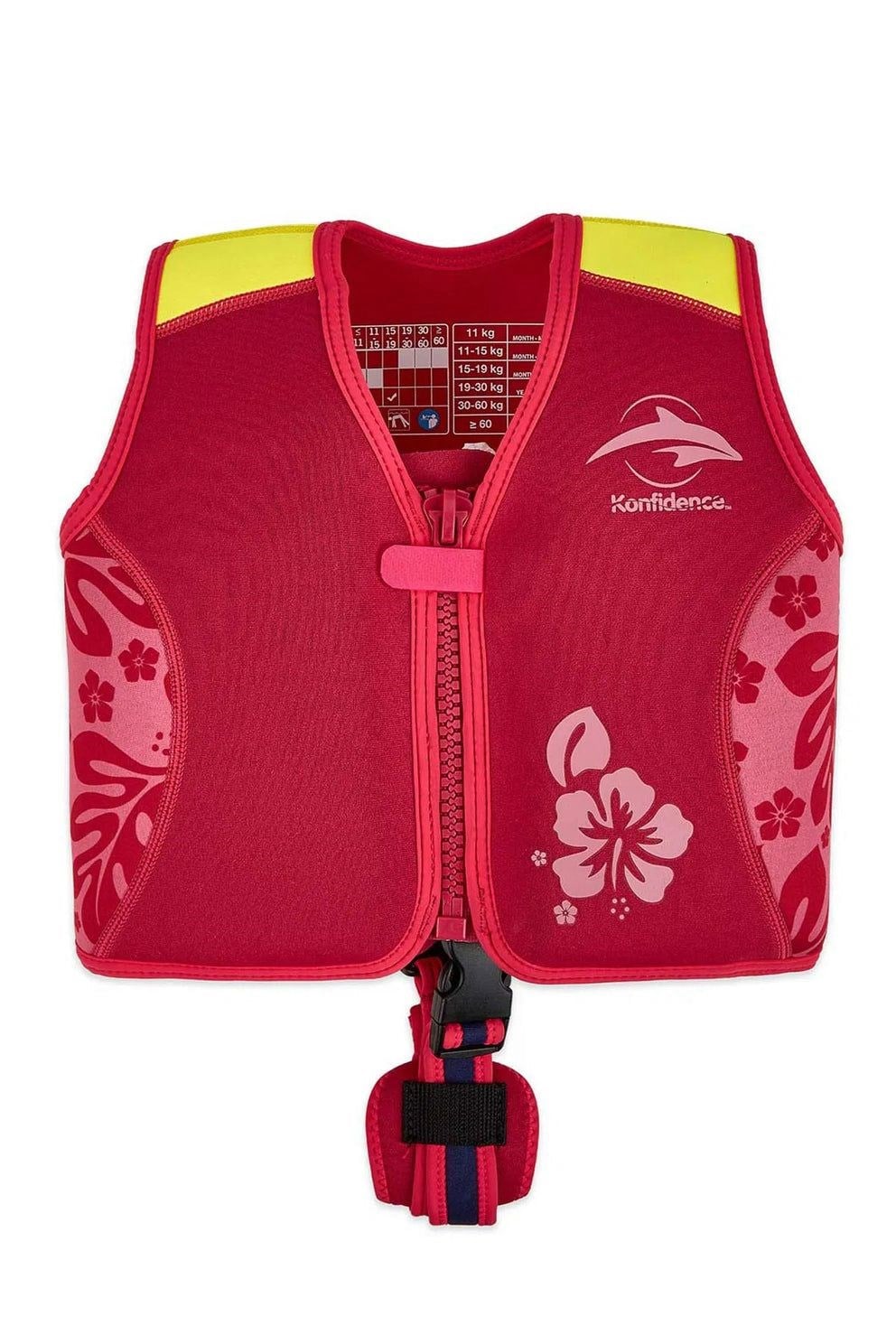 Konfidence Çocuk Karma Desen Yüzme Yeleği 2-6 Yaş PEMBE
