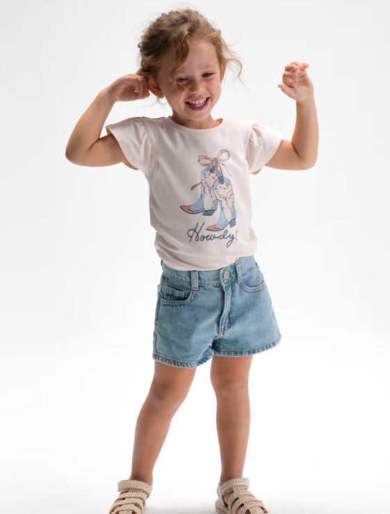 Mayoral 236 Denim Şort Basic