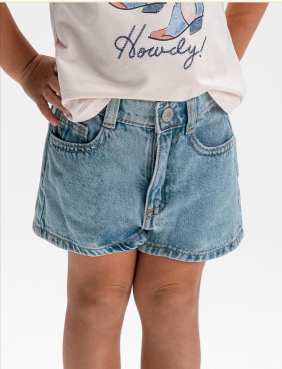 Mayoral 236 Denim Şort Basic