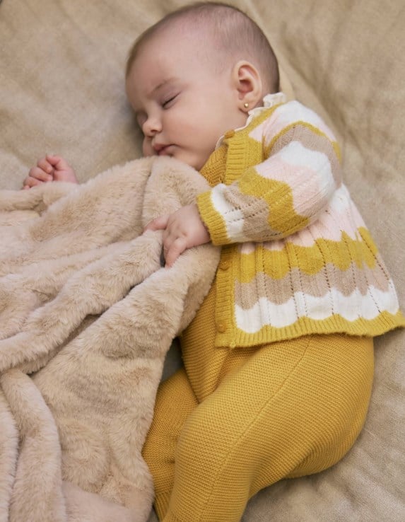 Mayoral Bebek Basic Tüylü Battaniye BEJ