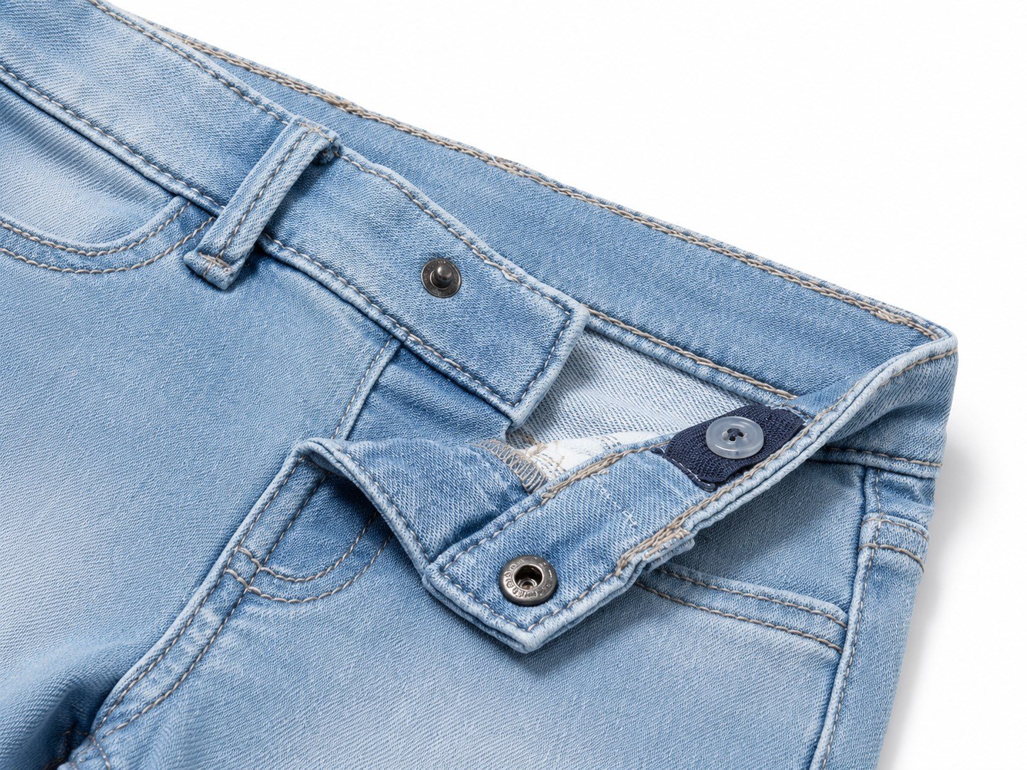 Mayoral Erkek Bebek Açık Mavi Denim Şort 0-4 Yaş MAVİ