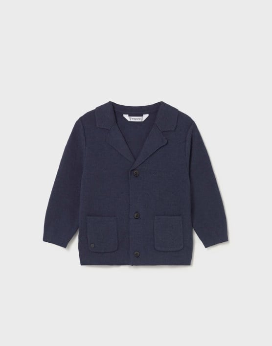 Mayoral Erkek Bebek Blazer Örme Ceket 0-4 Yaş LACİVERT