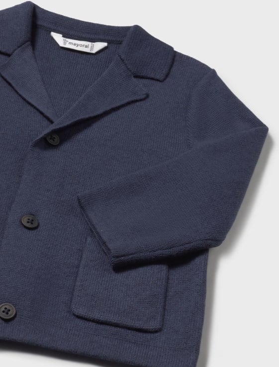 Mayoral Erkek Bebek Blazer Örme Ceket 0-4 Yaş LACİVERT
