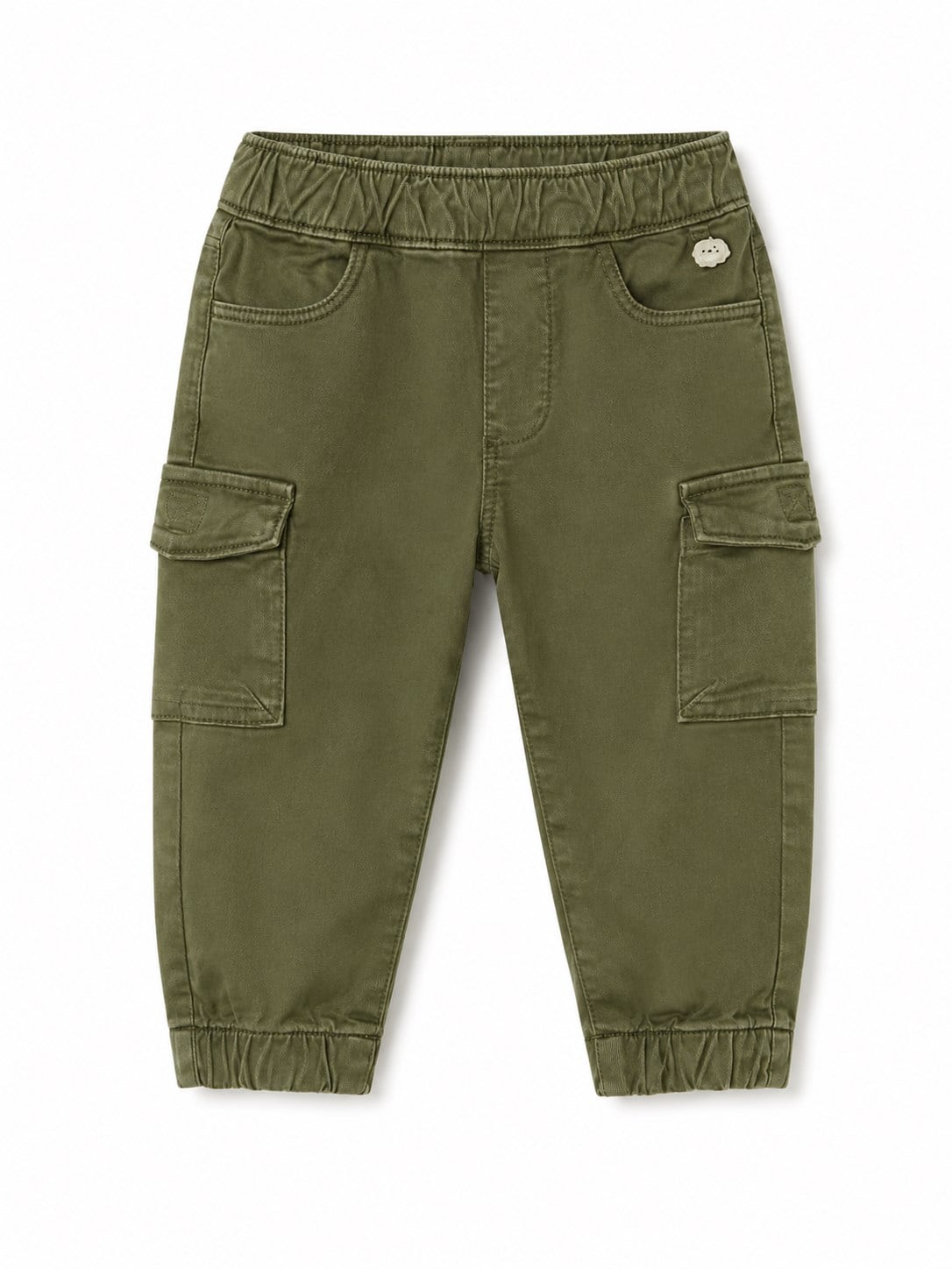 Mayoral Erkek Bebek Kargo Cepli Jogger Pantolon 0-4 Yaş YEŞİL
