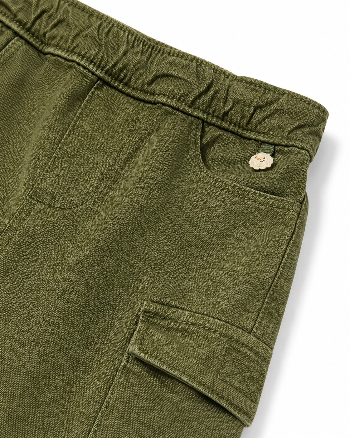 Mayoral Erkek Bebek Kargo Cepli Jogger Pantolon 0-4 Yaş YEŞİL