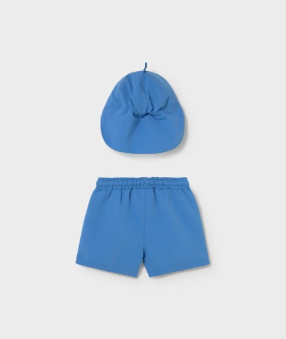 Mayoral Erkek Bebek Şapkalı  Mayo Set  6 Ay 4 Yaş MAVİ