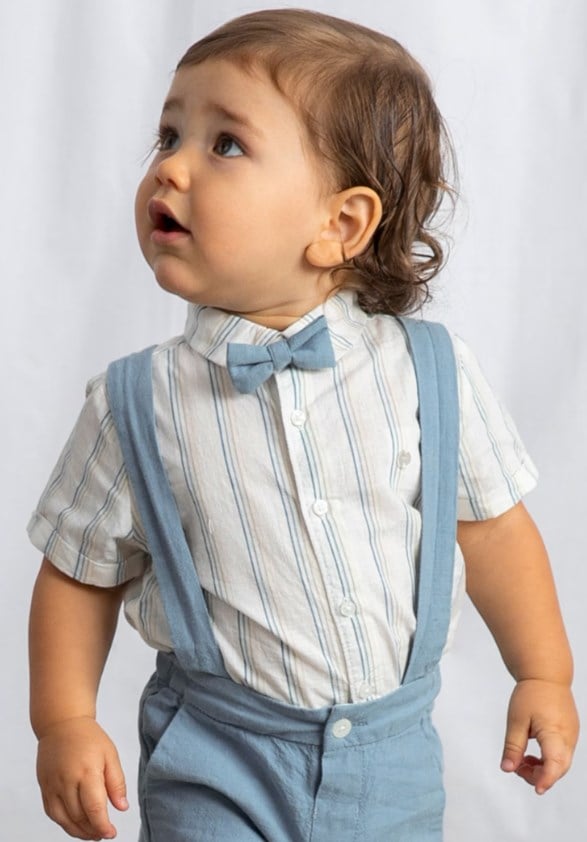 Mayoral Erkek Bebek Şortlu Ve Papyonlu Takım  6 Ay-4 Yaş LACİVERT