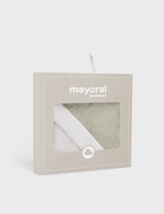 Mayoral Erkek Bebek Zürafa Baskı Havlu YEŞİL
