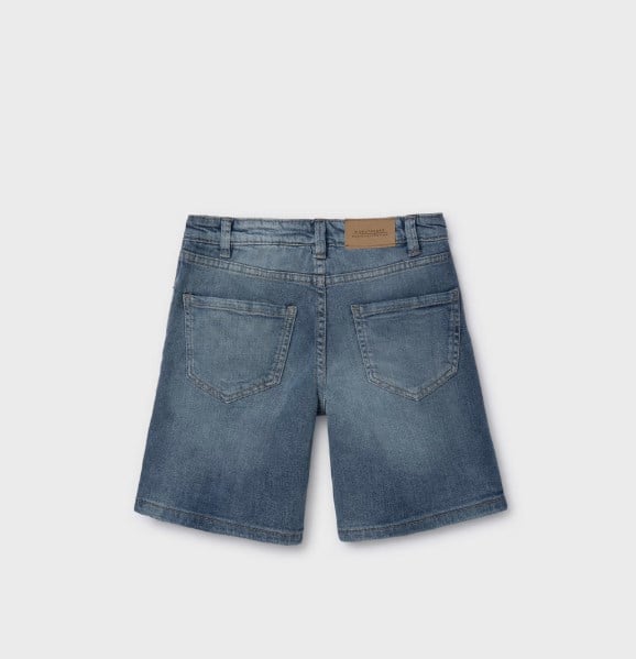Mayoral Erkek Çocuk Denim Şort 8-18 Yaş MAVİ