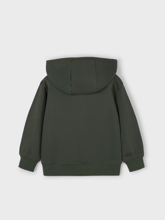 Mayoral Erkek Çocuk Kapşonlu Cepli Sweatshirt 2-10 Yaş YEŞİL