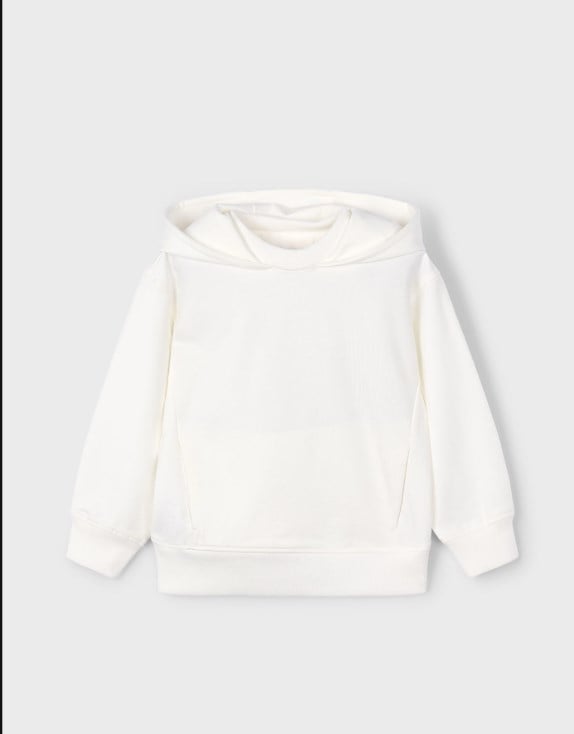 Mayoral Erkek Çocuk Kapşonlu Cepli Sweatshirt 2-10 Yaş KREM