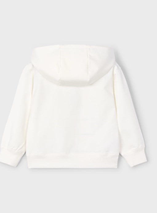 Mayoral Erkek Çocuk Kapşonlu Cepli Sweatshirt 2-10 Yaş KREM