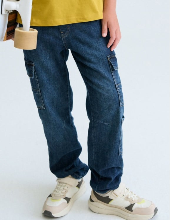 Mayoral Erkek Çocuk Kargo Pantalon 8-18 Yaş LACİVERT